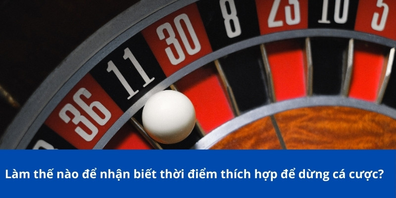 Cá Cược Có Trách Nhiệm – Hướng Dẫn Chơi An Toàn & Kiểm Soát 3 Làm thế nào để nhận biết thời điểm thích hợp để dừng cá cược?