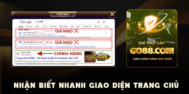 Hướng Dẫn Phân Biệt GO88 Thật Giả - Tránh Trang Mạo Danh Lừa Đảo 4 Phương pháp phân biệt website GO88 thật – giả một cách nhanh gọn